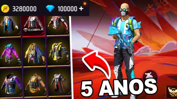 Contas de Free Fire Gemadas Grátis - Guia Maio 2022