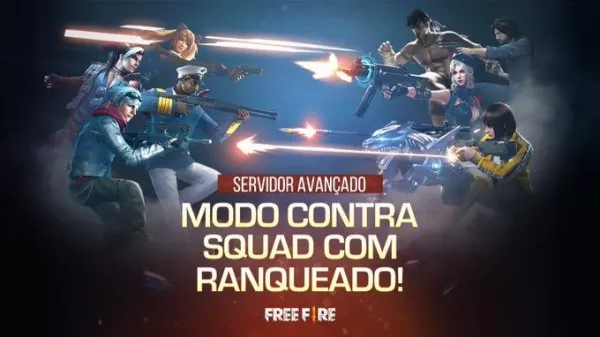 Notícia Free Fire: Contra Squad agora no Modo Ranqueado