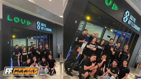 Notícia Free Fire: Copa LOUD vaza e será realizada em um shopping de São Paulo