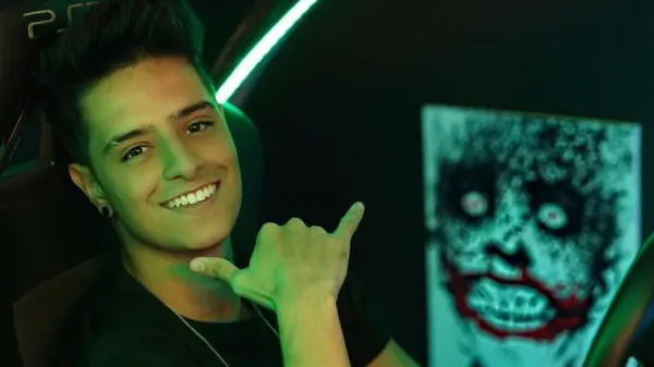 Coringa aparece nos 20 streamers mais assistidos de Free Fire da Twitch com apenas 3 horas de live