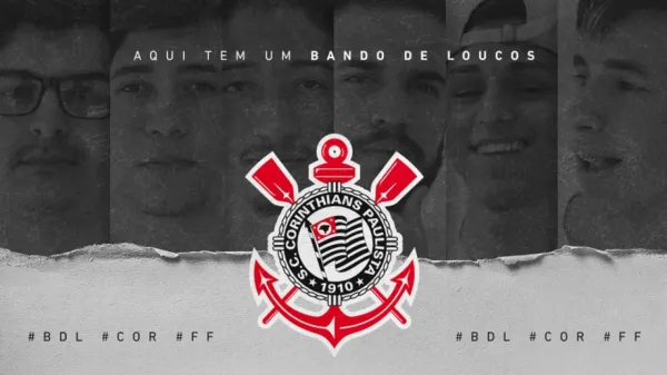 Notícia Free Fire: Corinthians anuncia equipe profissional de Free Fire com Bando de Loucos