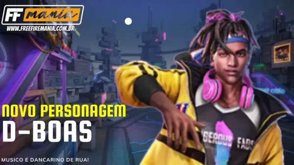 D-Bboas Free Fire: new black character is a street musician and dancer, check out skill