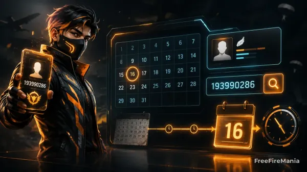 Free Fire Account Creation Date: Check by Player ID