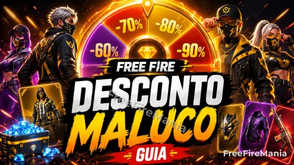 Desconto Maluco Free Fire: como funciona e conseguir descontos