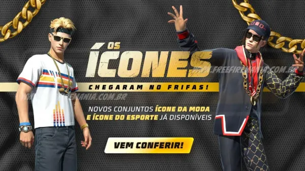 Desconto Maluco no Free Fire: Conheça o novo Conjunto  Ícone da Moda