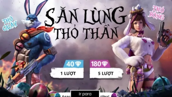 Desenhe um Coelho e Conquiste as Novas Skins do Free Fire: Coelho Guerreiro e Rainha Coelho