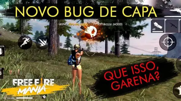 Notícia Free Fire: Novo Bug de Capa no Free Fire: O Retorno de uma Polêmica Mecânica