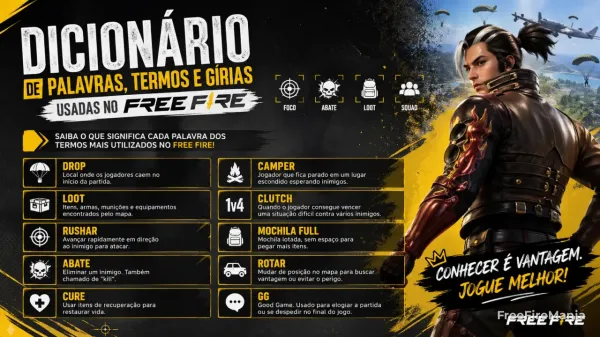 Gírias do Free Fire: dicionário completo de termos e expressões