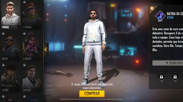 Dimitri vs Wukong no Free Fire: qual personagem se destaca mais ?