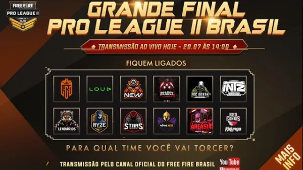 Notícia Free Fire: Grande Final da Pro League: Conheça o Campeão Brasileiro da FASE 2 do Free Fire