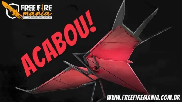 É o Fim! Planador vai ser removido das Ranqueadas do Free Fire
