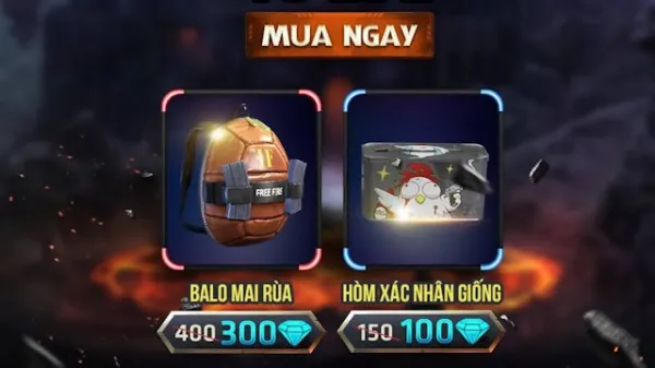 Notícia Free Fire: Nova Mochila Tartaruga e Caixa de Loot do Frango no Free Fire