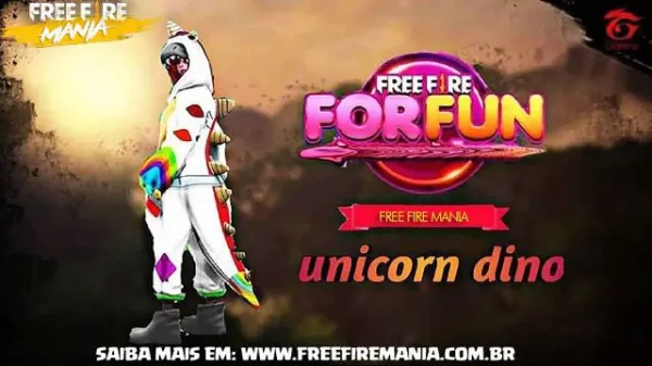 Notícia Free Fire: Novo Dino Unicórnio Chega ao Free Fire: Detalhes da Nova Skin
