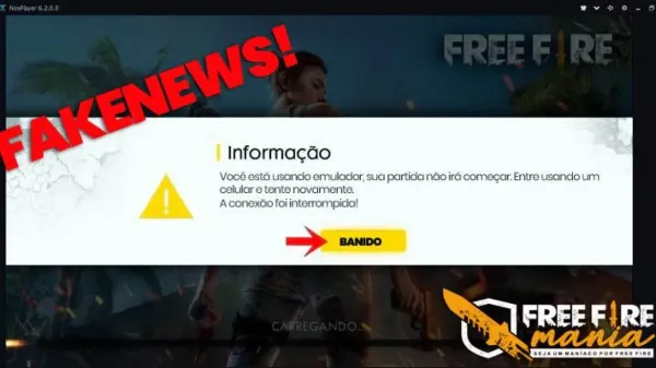Notícia Free Fire: Emulador no Free Fire: Garena vai banir os jogadores?
