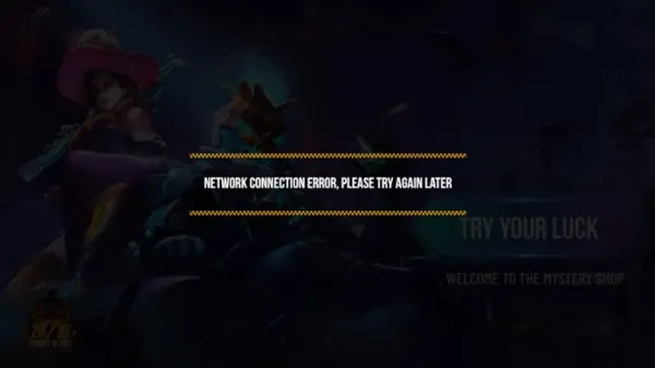 Notícia Free Fire: Erro na Loja Misteriosa 6.0: Problemas de Conexão no Free Fire