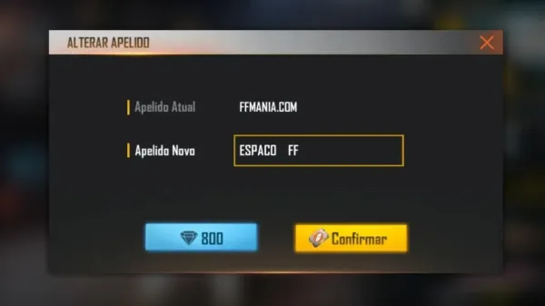 Espaço Invisível Free Fire: como colocar um código invisível no nick ou nome do jogo
