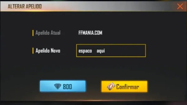 Espaço Invisível Free Fire: como definir um nome invisível usando a letra "Unicode 3164"