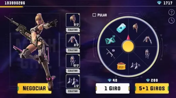 Evento Anjo de Batalha - Convoque sua Guardiã no Free Fire