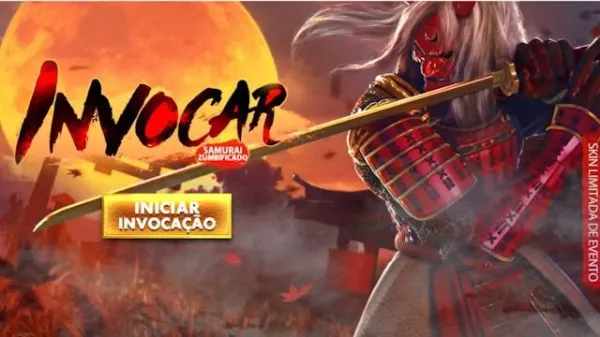 Samurai Zumbificado: Como ganhar a skin mais desejada do Free Fire