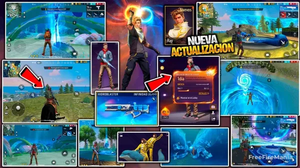 Atualização Free Fire muda Bermuda com evento oceânico