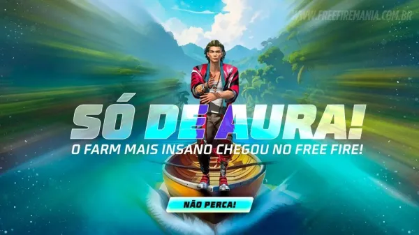Evento Só de Aura traz emotes exclusivos no Free Fire
