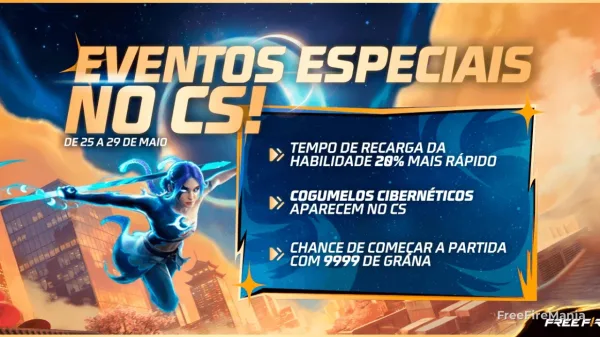 Free Fire libera eventos especiais no Contra Squad até 29 de maio