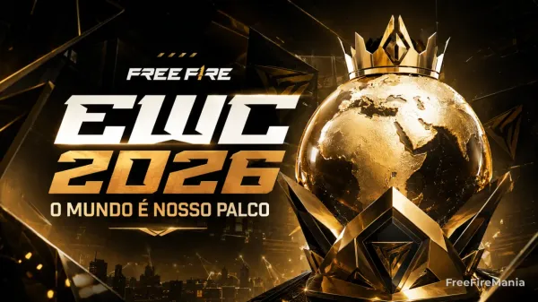 EWC Free Fire 2026: guia de times, grupos e calendário