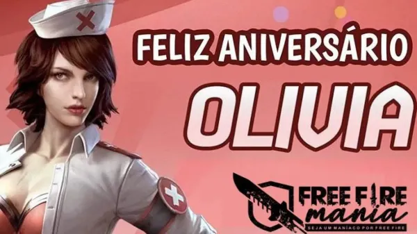 Feliz Aniversário Olivia - 31 Anos e 2 Anos de Free Fire
