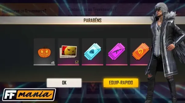 Notícia Free Fire: Feliz Dia das Bruxas! Resgate agora suas recompensas no Free Fire
