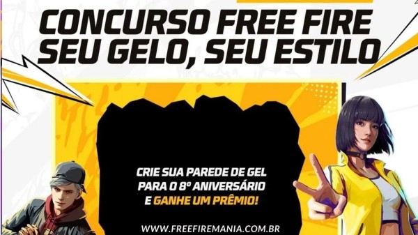 Free Fire 8º Aniversário: Concurso “Seu Gelo, Seu Estilo”!