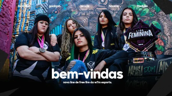 Free Fire: Após vender vaga na LBFF por R$ 1 milhão, W7M anuncia equipe feminina