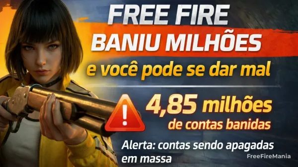 Free Fire: milhões já perderam a conta e você pode ser o próximo
