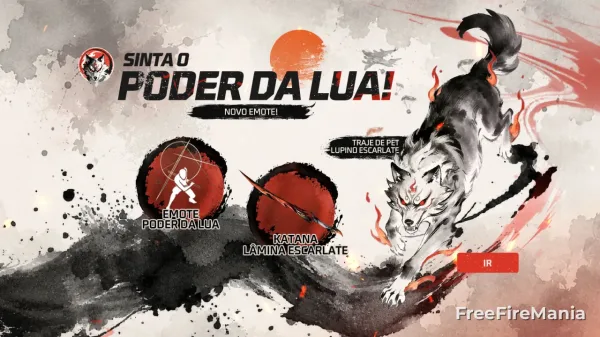 Free Fire atualiza evento Bazar do Drop com Poder da Lua