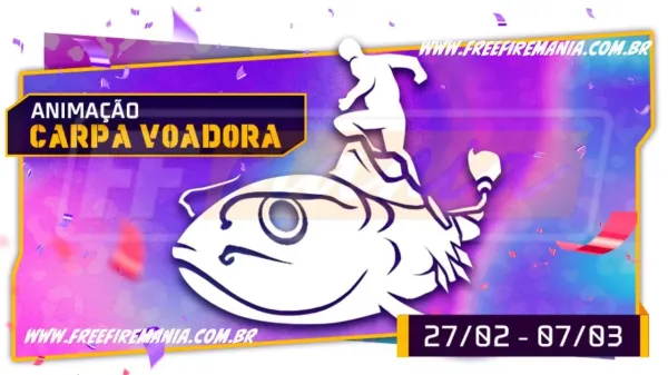 Free Fire: como conseguir Animação MVP Carpa Voadora no Escolha Royale