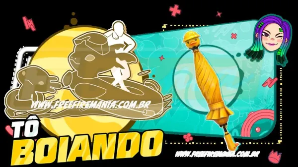 Free Fire: como conseguir Animação MVP Tô Boiando  no Escolha Royale