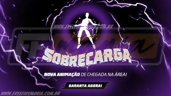 Free Fire: como conseguir Animação -  Sobrecarga no Escolha Royale