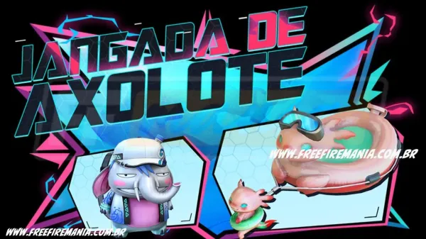 Notícia Free Fire: Free Fire: como conseguir Asa Delta Jangada de Axalote no Escolha Royale