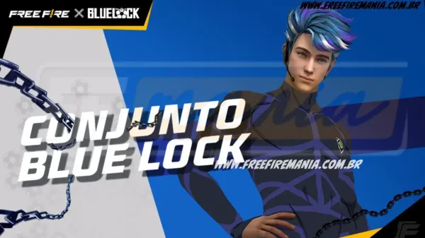 Free Fire: como conseguir Conjunto - BLUE LOCK no Escolha Royale