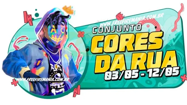 Free Fire: como conseguir Conjunto Cores da Rua no novo Token Royale