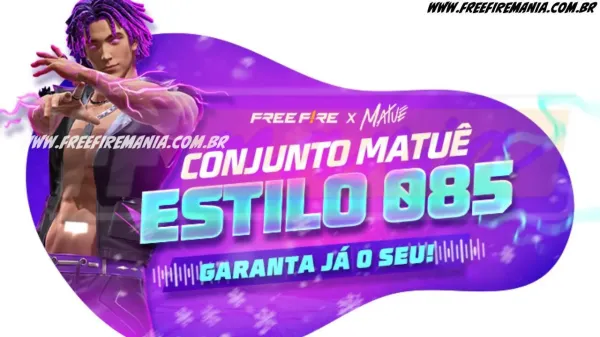Free Fire: como conseguir Conjunto - Estilo 085 no novo Token Royale