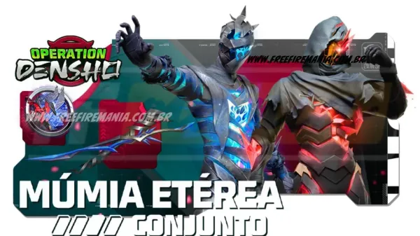 Free Fire: como conseguir Conjunto Múmia Etérea no novo Token Royale