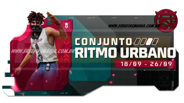 Free Fire: como conseguir Conjunto - Ritmo Urbano no Escolha Royale
