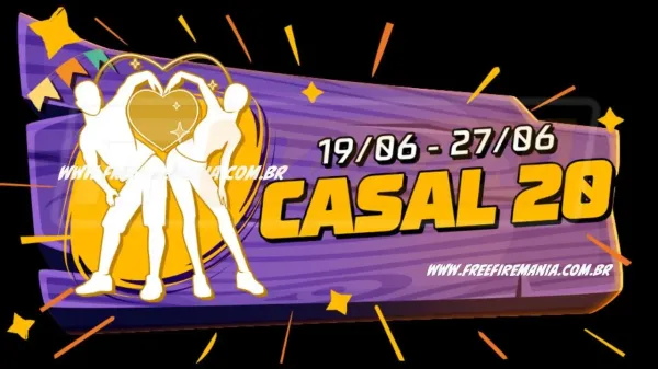 Free Fire: como conseguir Emote - Casal 20 no Escolha Royale