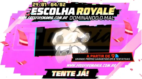Free Fire: como conseguir Emote Dominando o Mal no Escolha Royale
