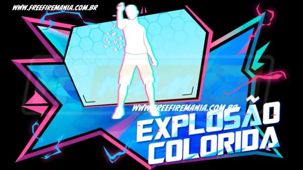 Free Fire: como conseguir Emote Explosão Colorida no Escolha Royale