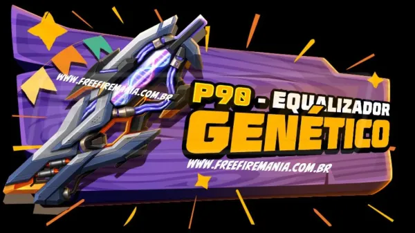 Free Fire: como conseguir P90 - Equalizador Genético  no Escolha Royale