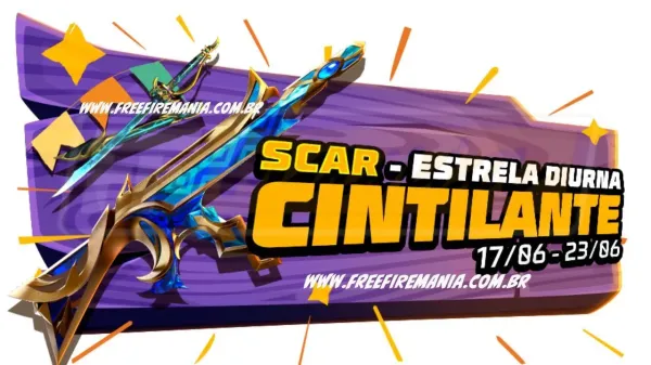 Free Fire: como conseguir Scar - Estrela Diurna Cintilante no Escolha Royale