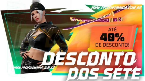 Free Fire: Conjunto - A Escolhida chega ao jogo no Desconto dos Sete; veja como conseguir.