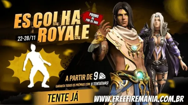 Free Fire: conjunto Protetor das Areias será a atração do Escolha Royale