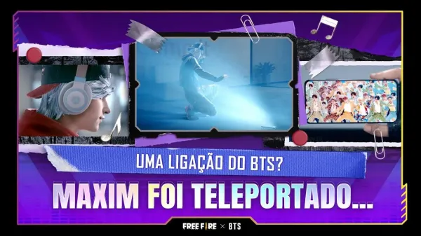 Free Fire y BTS sellan asociación y lanzan primer video